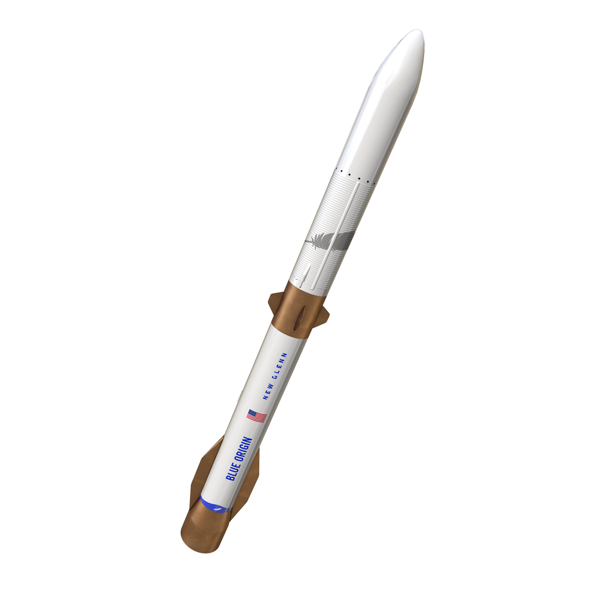 Estes Blue Origin New Glenn Model Rocket Builder Kit