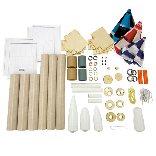 Estes Competition Rocket Starter Bundle Parts