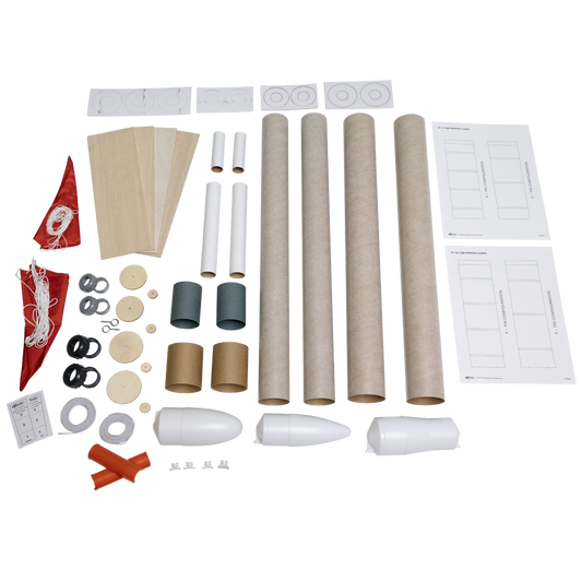 Pro Series II™ Parts Model Rocket Assortment Contents