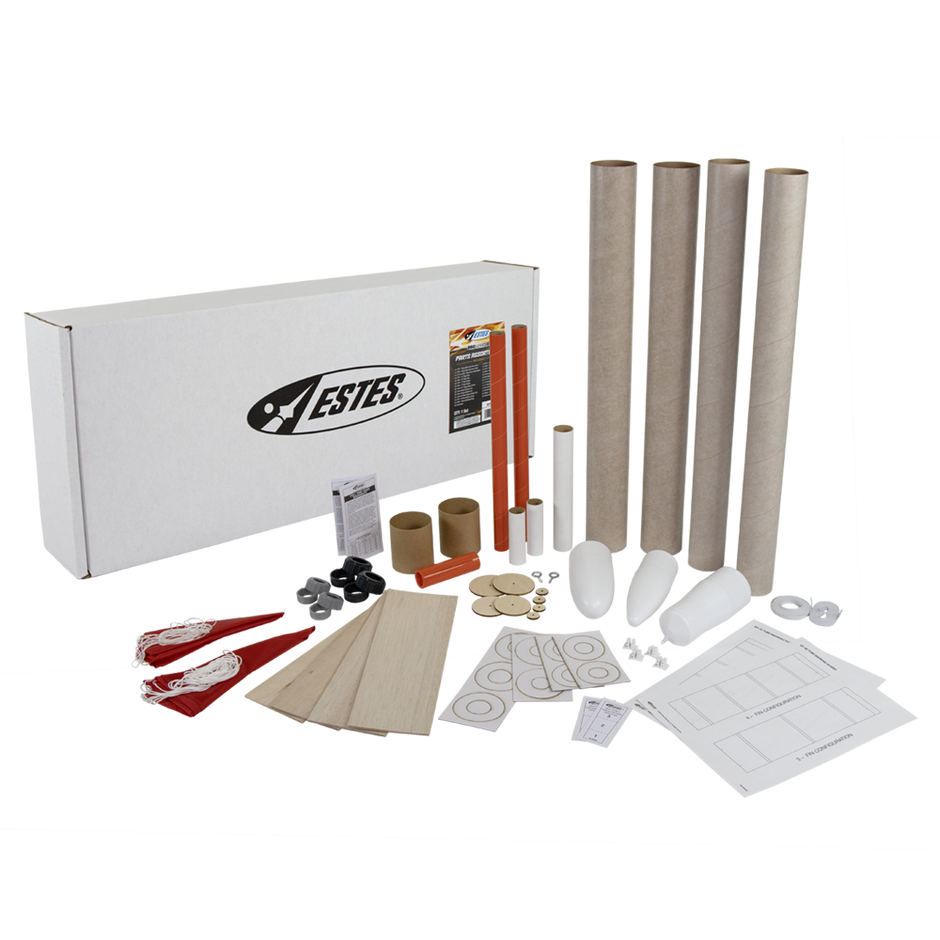 Model Rocket Parts - Nose Cones, Body Tubes, Parachutes & More | Estes ...