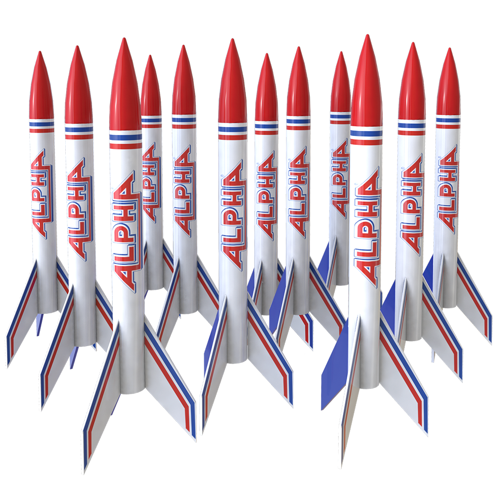 Estes Alpha Model Rocket Bulk Pack