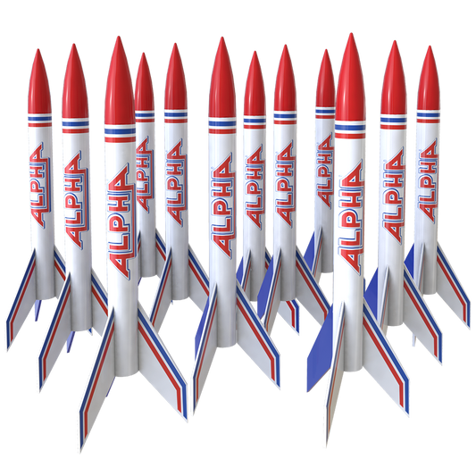 Estes Alpha Model Rocket Bulk Pack