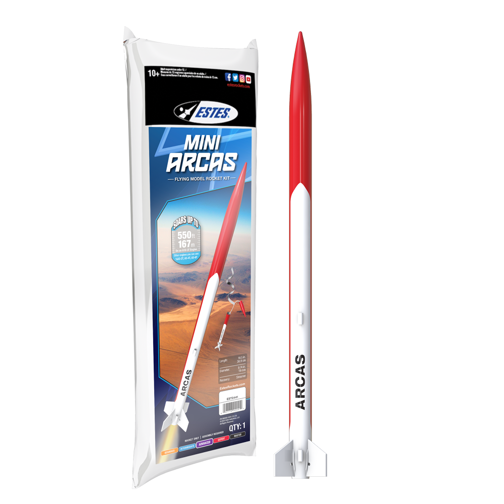 Estes Mini Arcas Advanced Model Rocket Kit