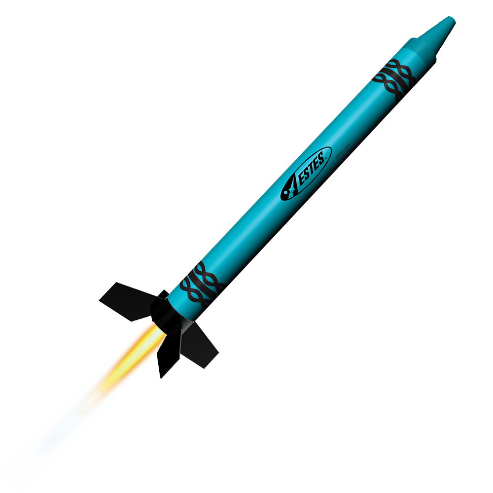 Estes Color The Sky Flying Model Rocket 