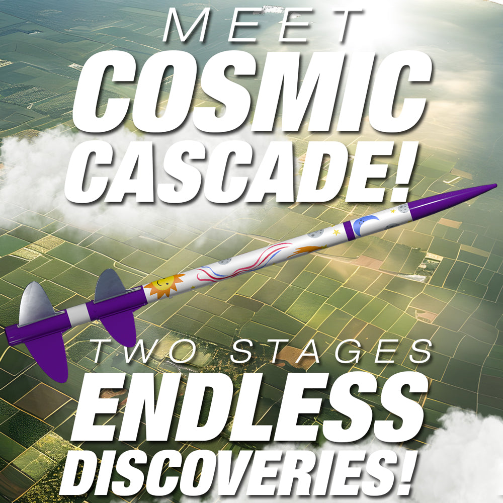 Cosmic Cascade Banner Mobile