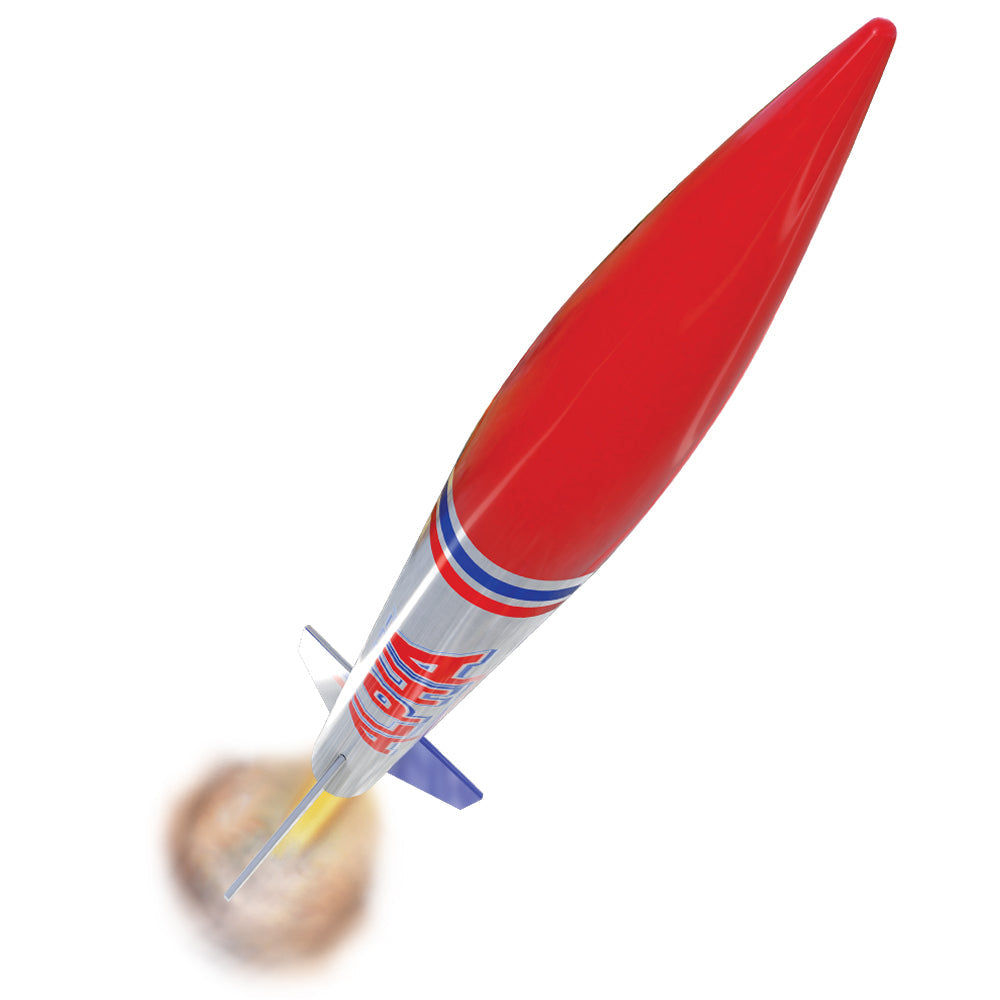 Estes Alpha Model Rocket Launching