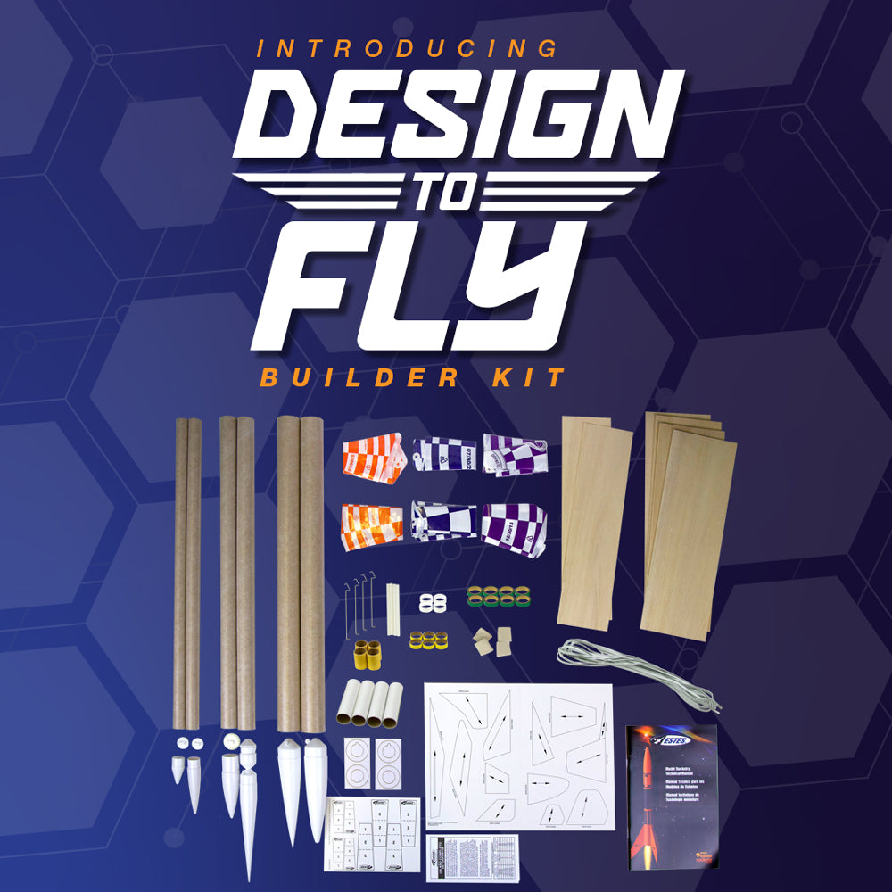 Estes Design to Fly Custom Model Rocket Kit