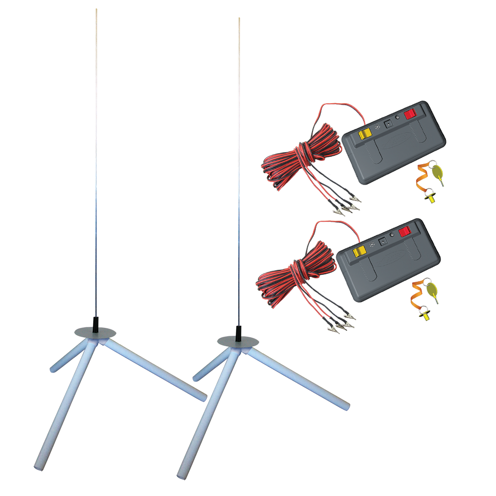2 Estes Lifetime Launch Systems with Pro Series II Launch Controllers