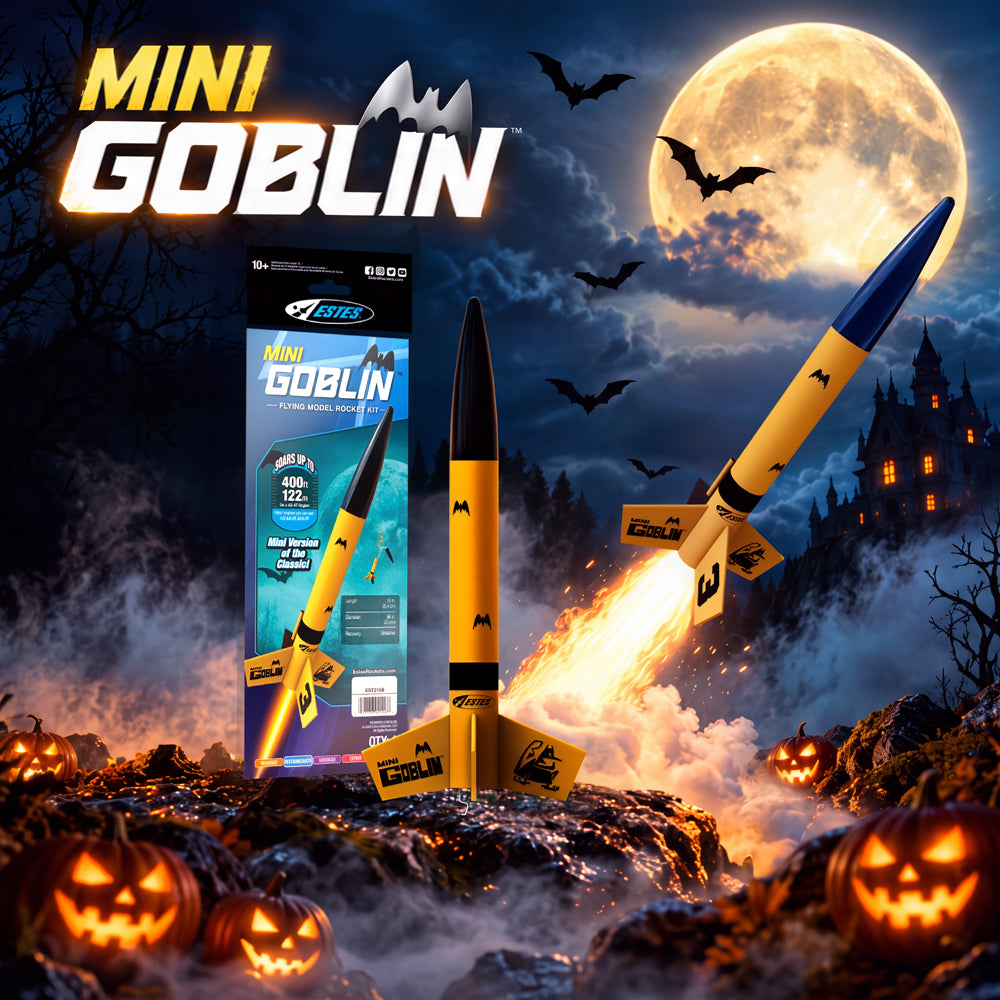 Estes Mini Goblin Flying Model Rocket Kit