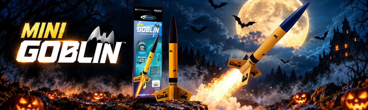 Estes Mini Goblin Flying Model Rocket Kit