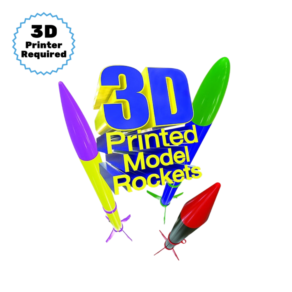 Estes Orbis 3D Printed Model Rockets Bulk Pack for STEM Learning