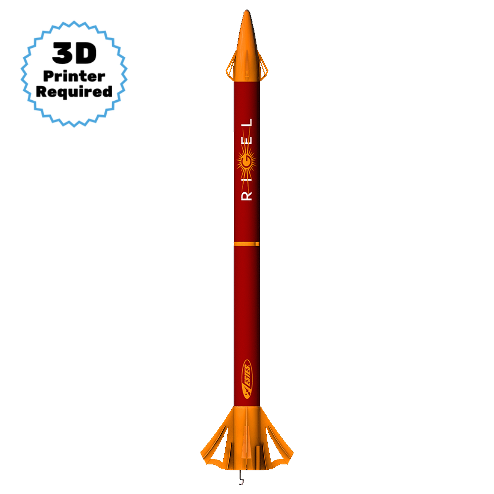 Estes Orion Rigel 3D Printed Model Rocket for STEM Learning