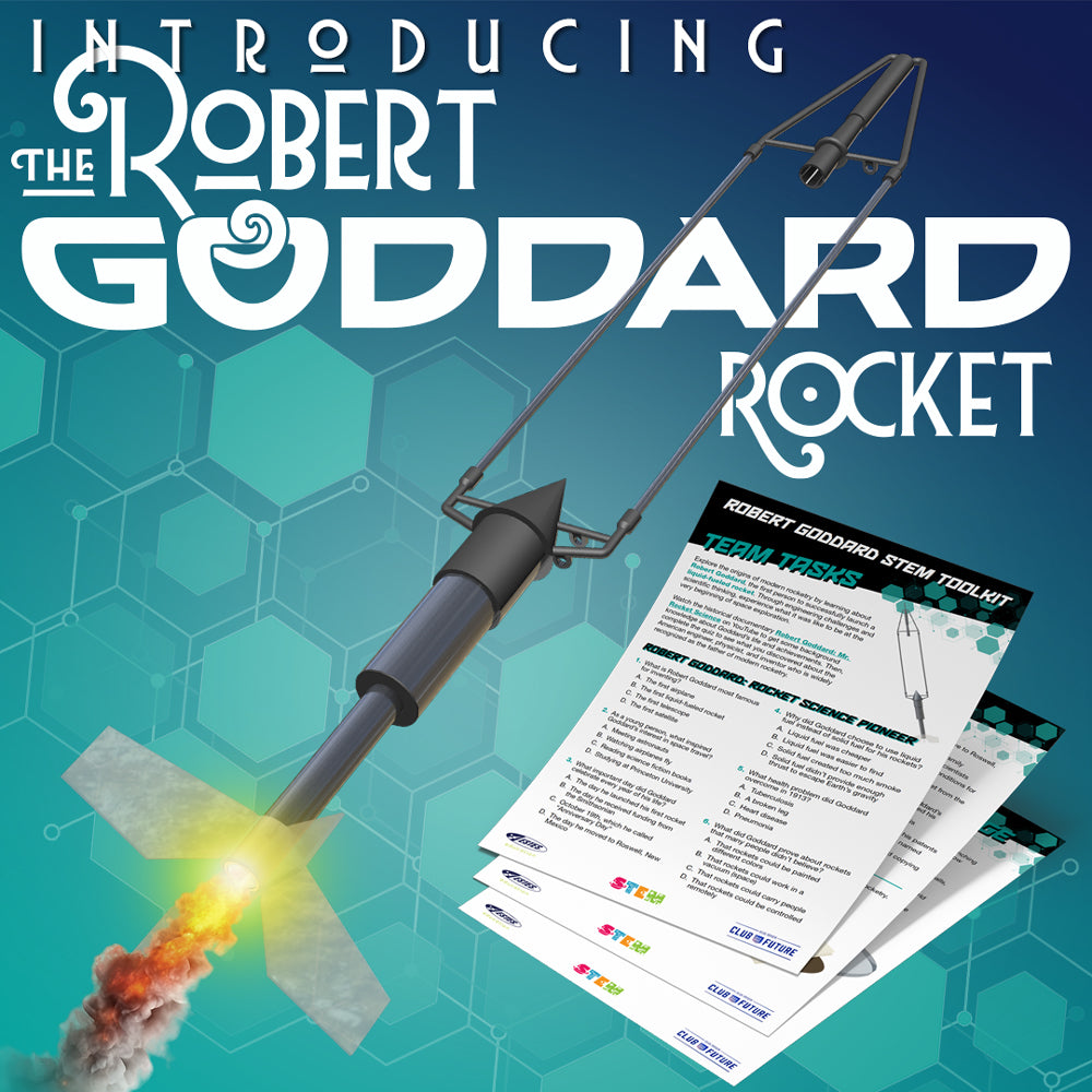 Estes Robert Goddard Model Rocket and STEM Tool Kit