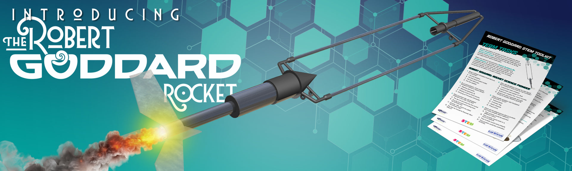 Estes Robert Goddard Model Rocket and STEM Tool Kit