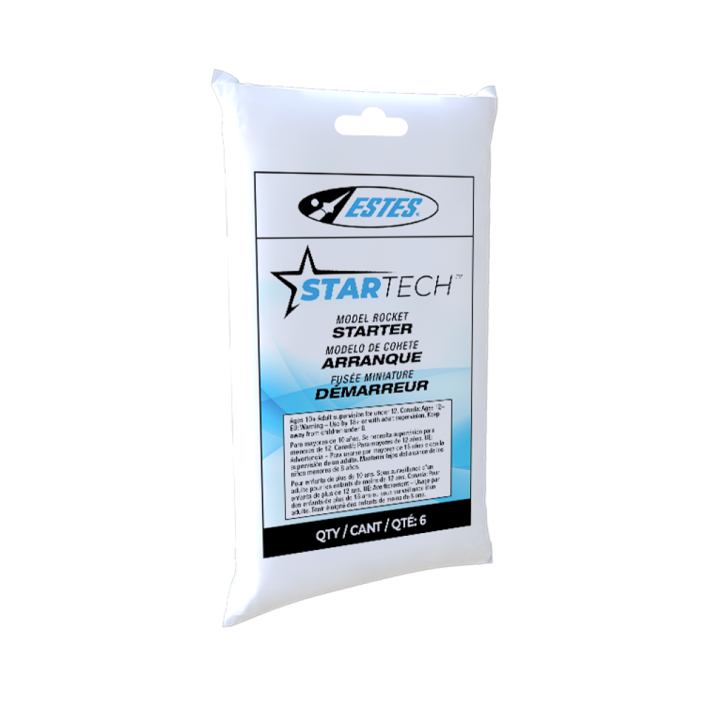 Estes STARTECH Model Rocket Starters - Pack of 6