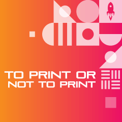 To Print or Not to Print - Lesson Plan