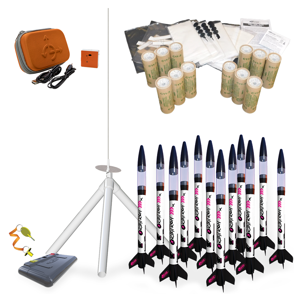 Estes Orbitron Flight Data Classroom Kit Bundle for STEM Model Rocketry