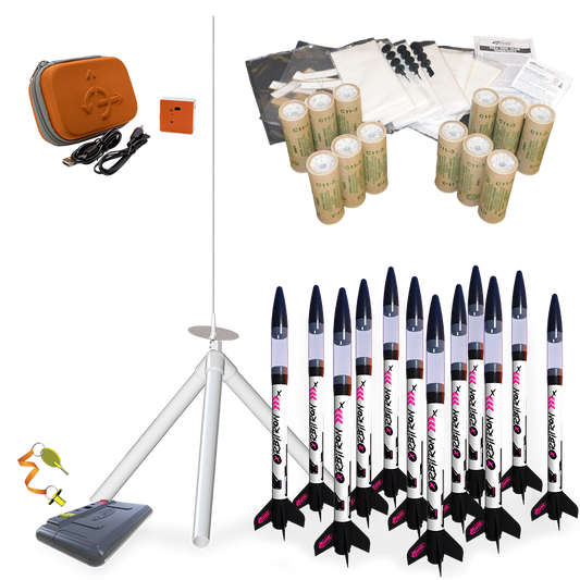 Estes Orbitron Flight Data Classroom Kit Bundle for STEM Model Rocketry