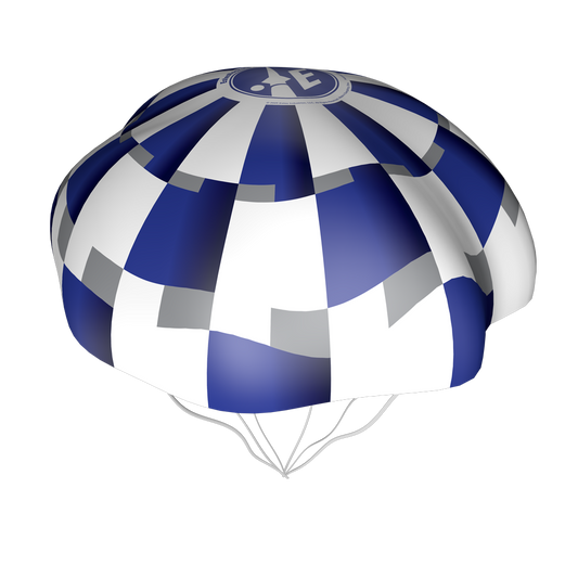 Estes 18 inch Rip Stop Nylon Parachute for Model Rockets