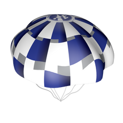 Rip Stop Parachute - 18 Inch