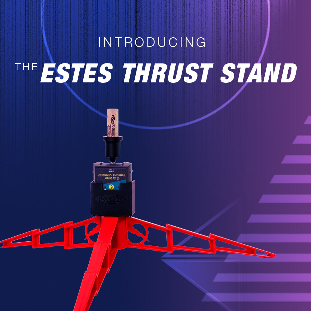 Estes Thrust Stand Banner Mobile