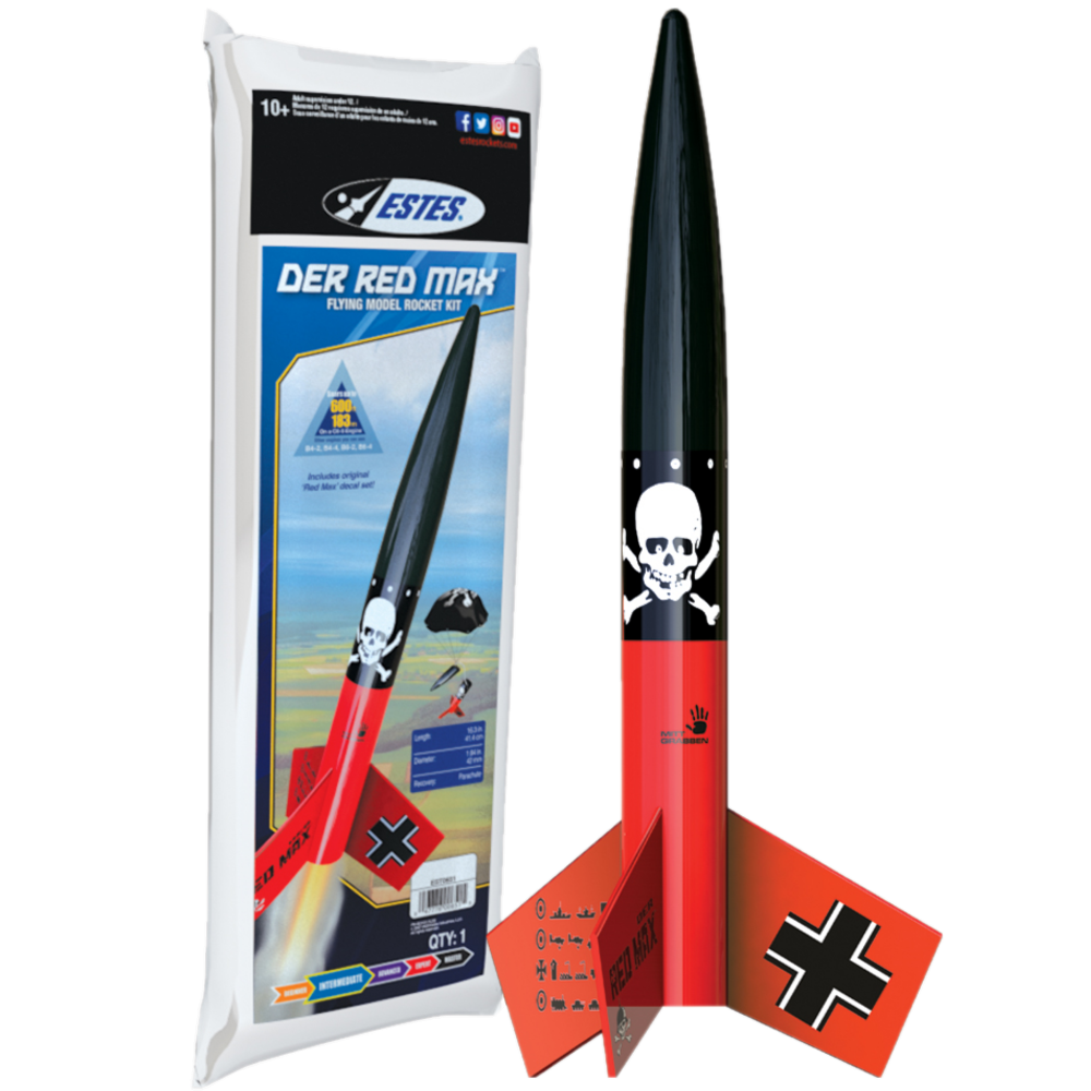 Der Red Max Model Rocket Kit