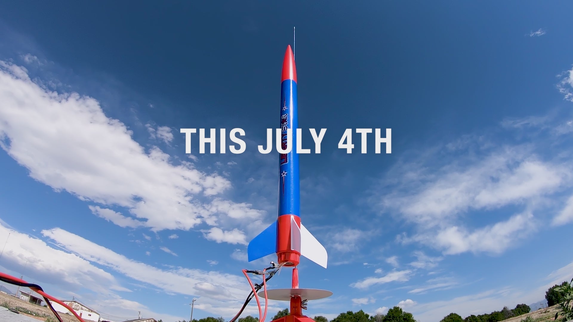 Estes Liberty Star Patriotic Flying Model Rocket to Celebrate America's 250th Anniversary