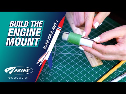 Estes Alpha Model Rocket Build Video