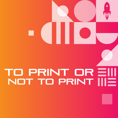 To Print or Not to Print - Lesson Plan