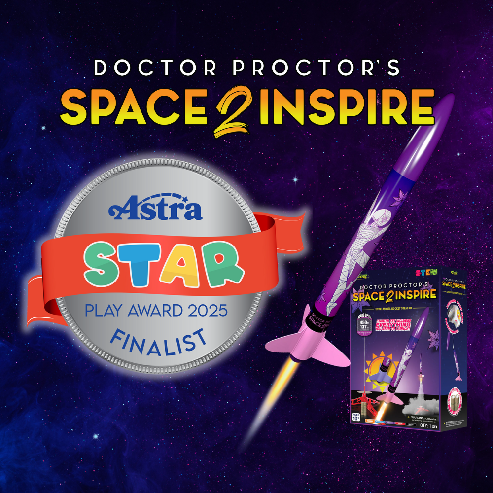 Space2Inspire ASTRA 2025 Play Award Finalist Banner - Mobile