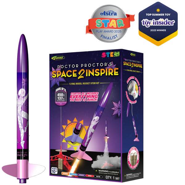 Space2Inspire STEM Kit - Hands-On Rocketry & Art for Classrooms