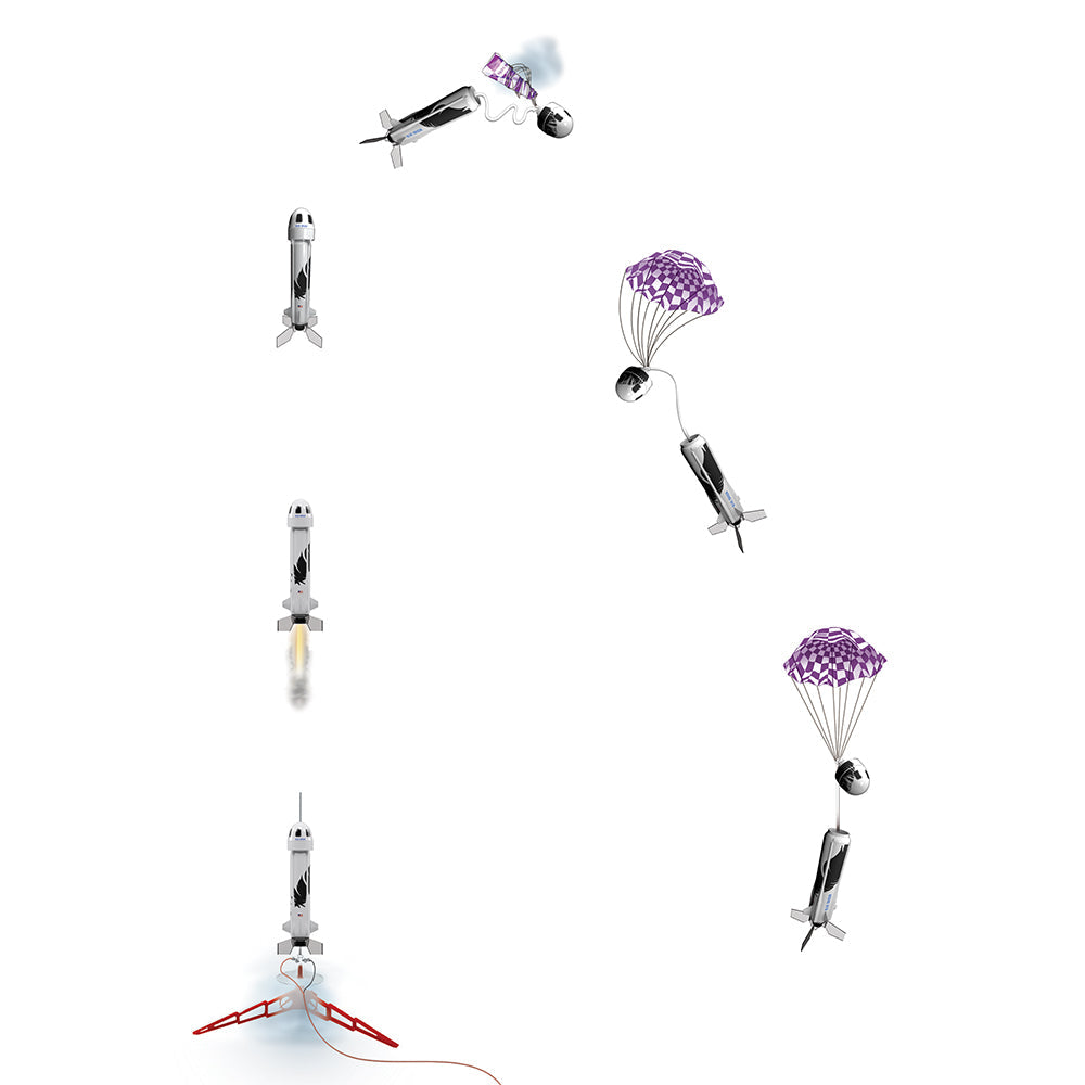 Estes 2198 New Shepard Flight Sequence
