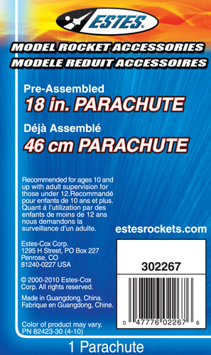 002267 - 18 in. Printed Parachute-2622