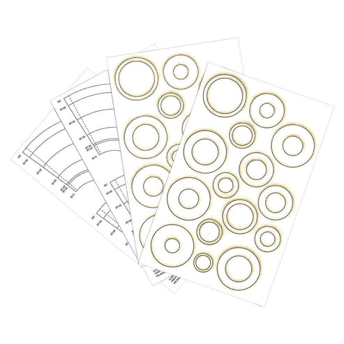 Laser cut Centering Rings and Paper Adapters | Estes Education