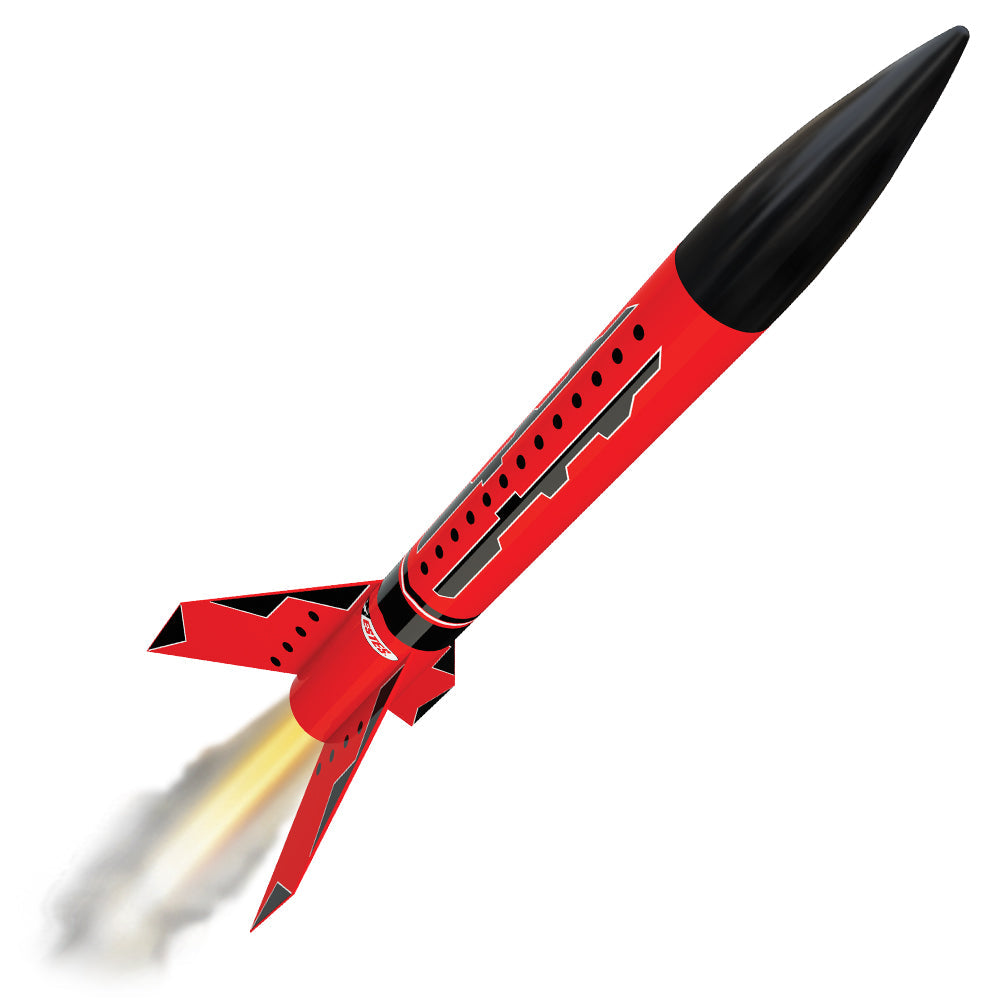 Rocket Science Starter Set Model Rocket Side Flame