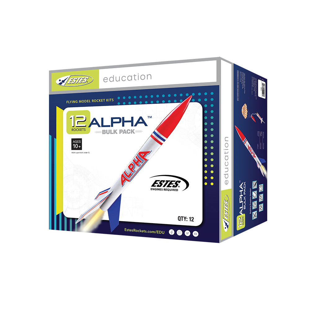 Estes Alpha Model Rocket Bulk Pack