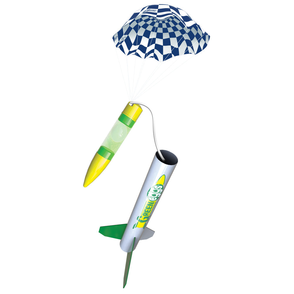 Estes Green Eggs Model Rocket with Parachute Recovery