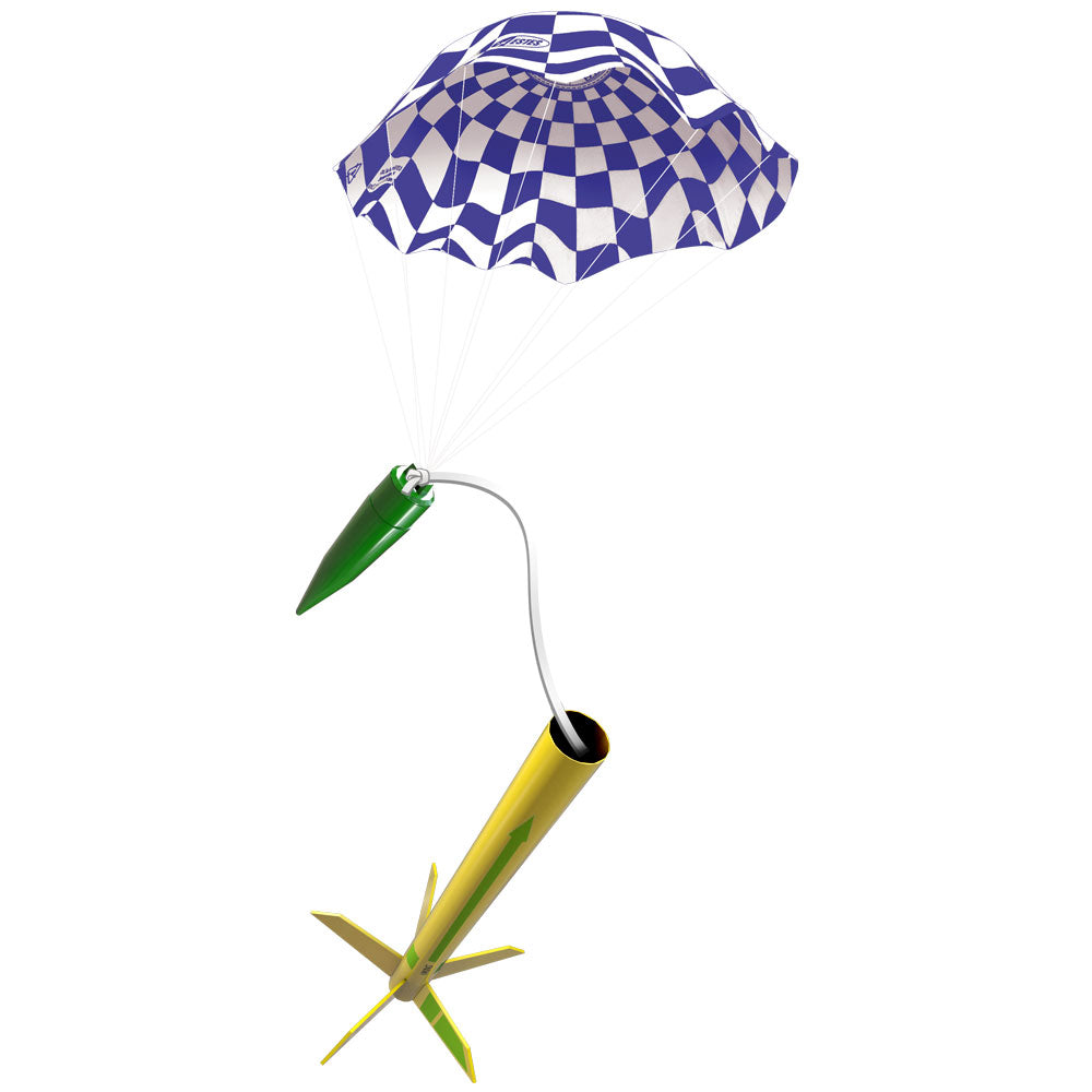 Estes Viking Model Rocket Parachute Recovery